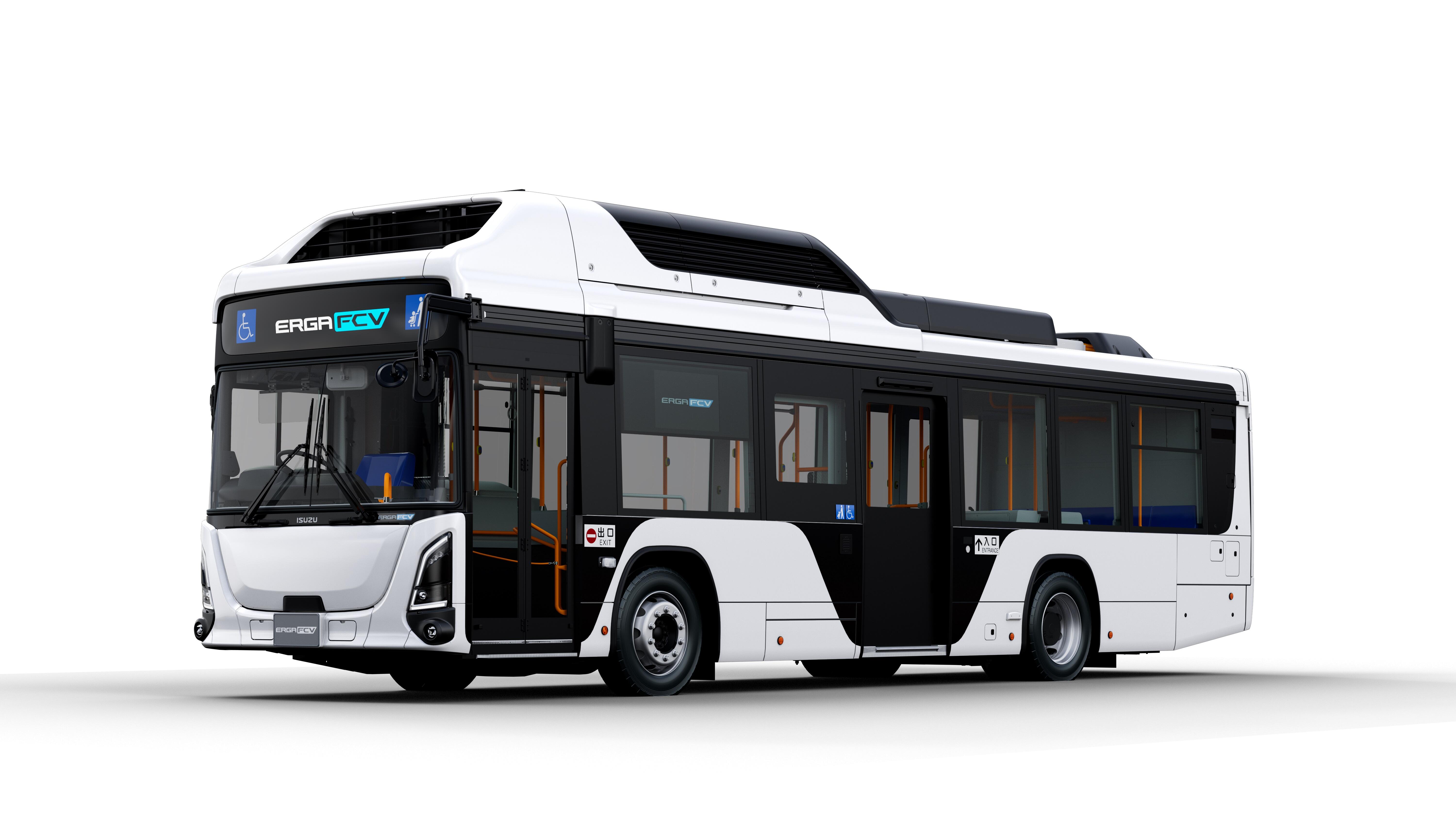 A Japan Mobility Show 2025 kiállításon mutatja be új hidrogénhajtású autóbuszát az Isuzu