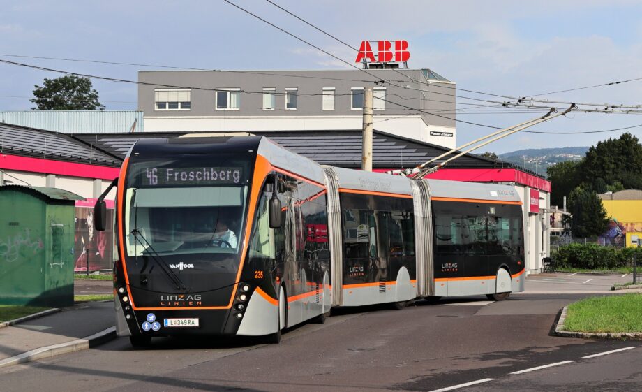 2027-re elkészül Linz új trolibusztengelye – 7,5 kilométeren, duplacsuklós trolibuszokkal