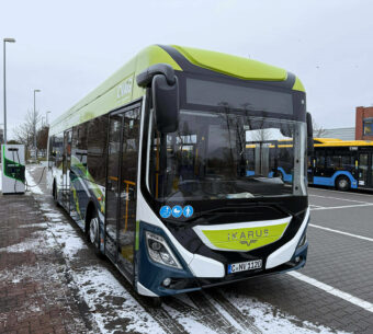 Ikarus 120e villanybuszt tesztel két és fél éven át a chemnitzi CVAG