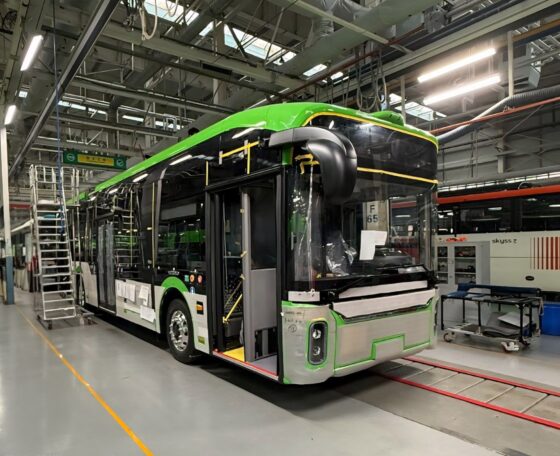 Elkészült a román főváros 22 darabos önjáró Yutong trolibusz-flottájának első példánya