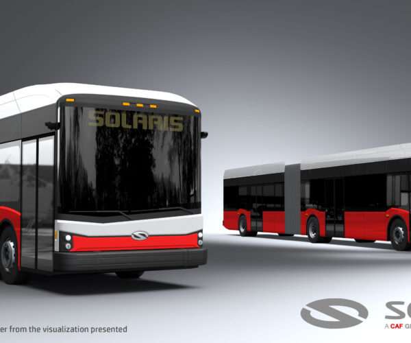 Hat darab elektromos Solaris autóbuszt vásárol San Francisco