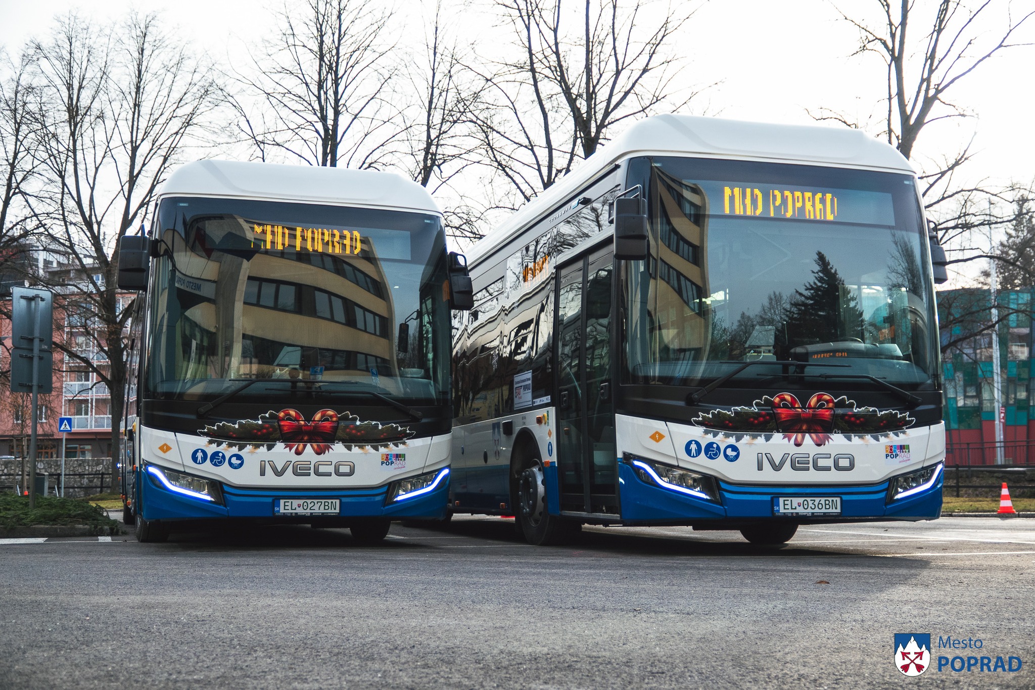 Vadonatúj Iveco villanybuszokkal indul az új év Poprádon