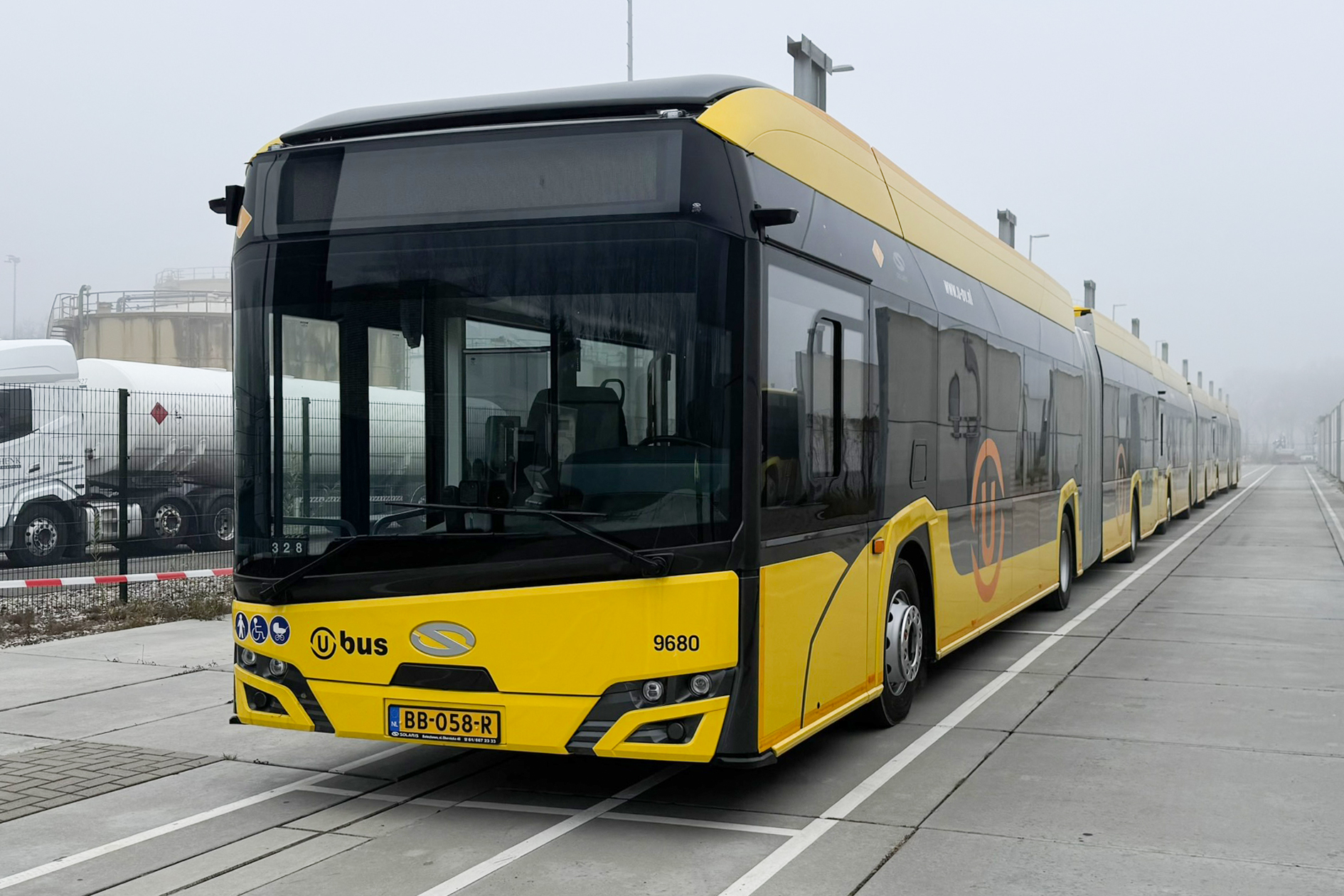 December 14-e után több mint 300 villanybusz áll forgalomba Utrecht tartományban 7 BB 058 R 1