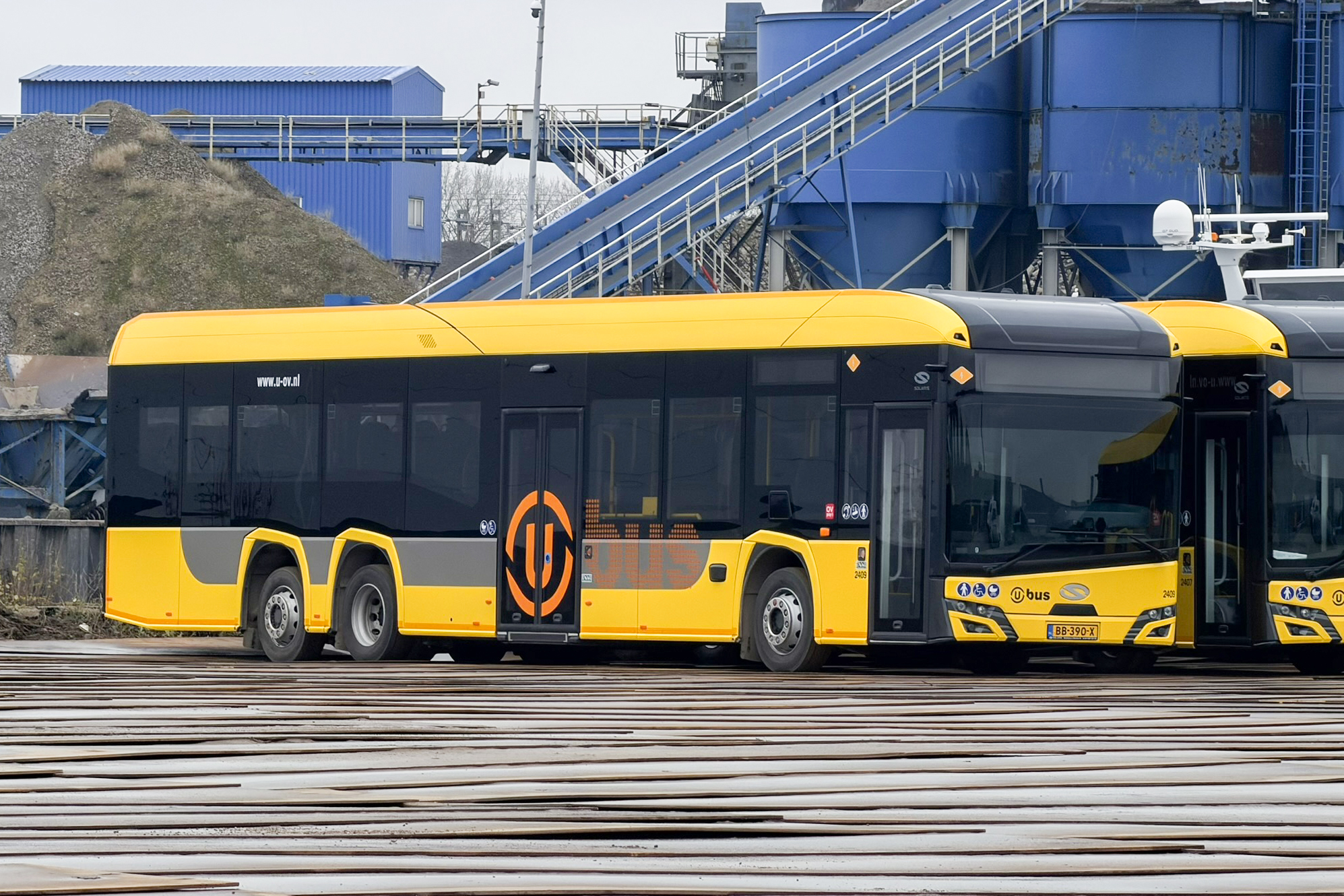 December 14-e után több mint 300 villanybusz áll forgalomba Utrecht tartományban 3 BB 390 X
