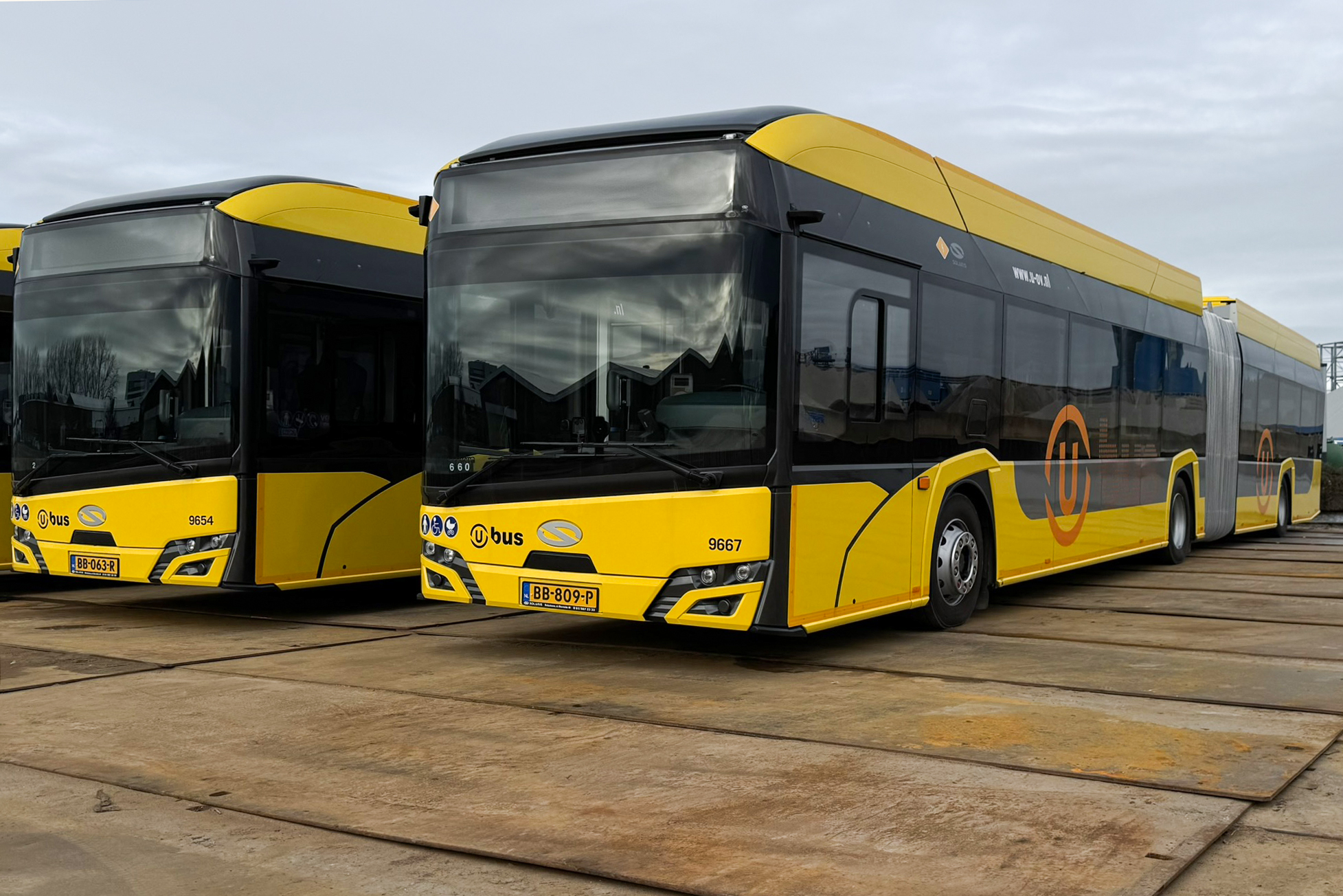 December 14-e után több mint 300 villanybusz áll forgalomba Utrecht tartományban 8 BB 809 P