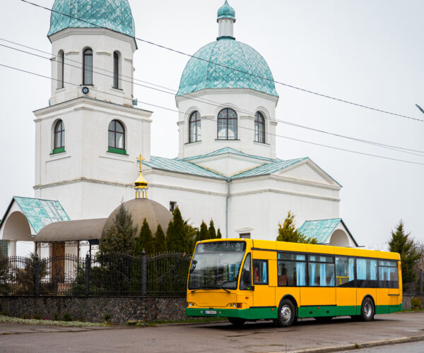 Az ukrajnai Kivshovatán kapták lencsevégre a néhai Szabolcs Volán egyik Rába Contact autóbuszát