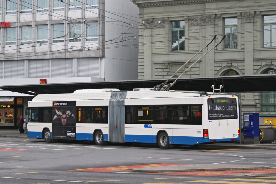 ST3 209 LuzernBahnhof Linie 7 Heck