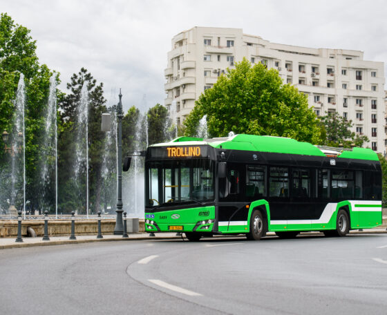 Két év alatt több mint tízmillió kilométert tettek meg a bukaresti Solaris Trollino 12-esek