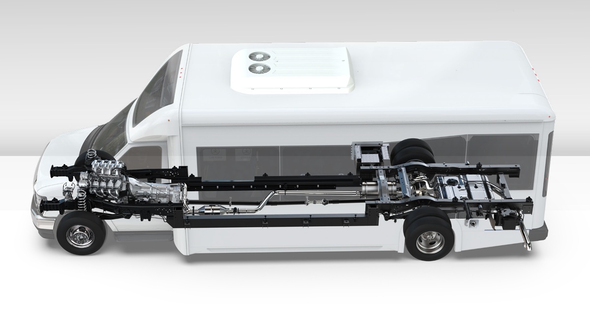 Benzinüzemű shuttle-busszal bővíti kínálatát az Optimal EV 3 optimal alvaz