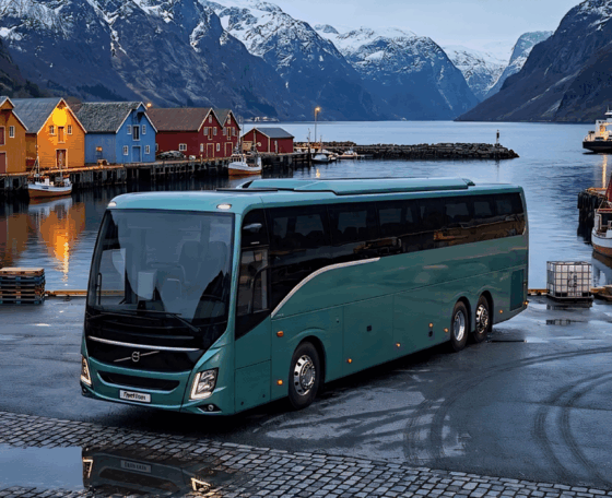 Összesen 15 elektromos távolsági autóbuszra kapott megrendelést Norvégiából a Volvo Buses