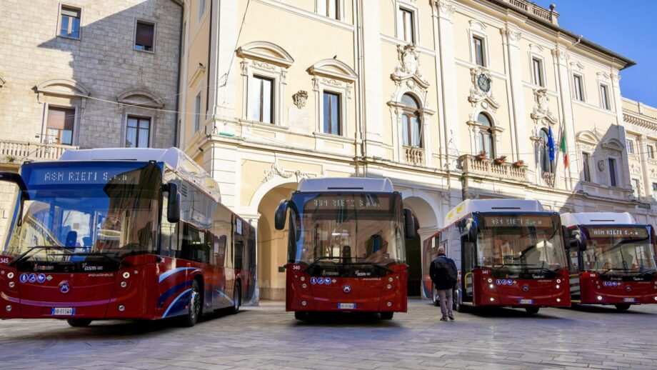 Gázüzemű Menarinibus Citymood 10 CNG midibuszokat állított forgalomba az ASM Rieti