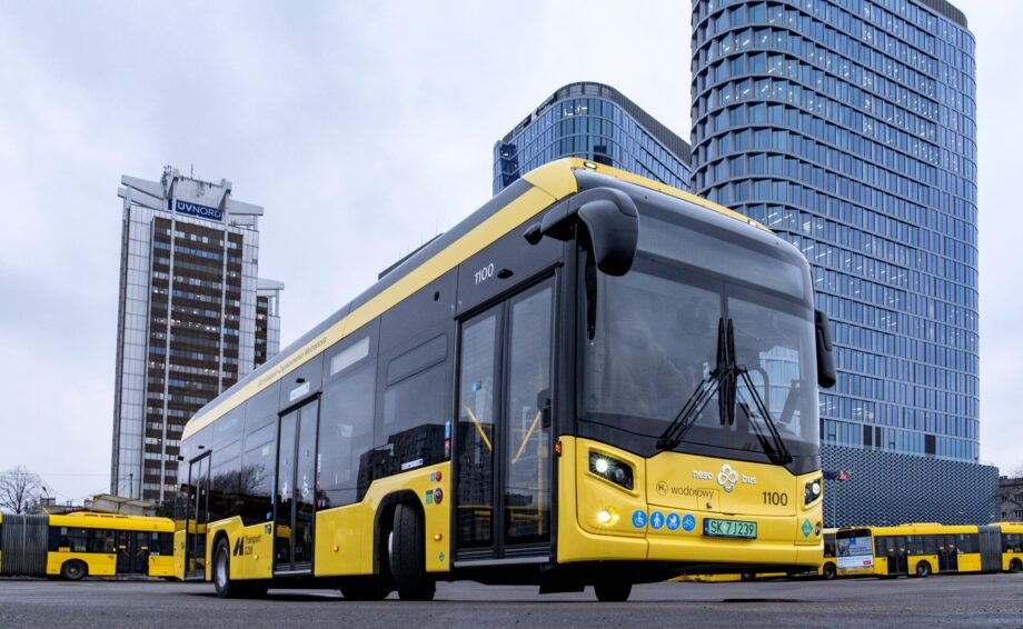 Nyolc lengyel gyártású NesoBus hidrogénbusz állt forgalomba Katowicében és Tychyben