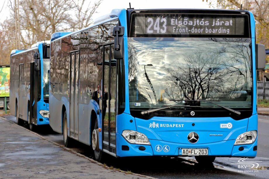 Utasforgalomban a BKV teljes, 65 darabos Mercedes-Benz Citaro K szériája
