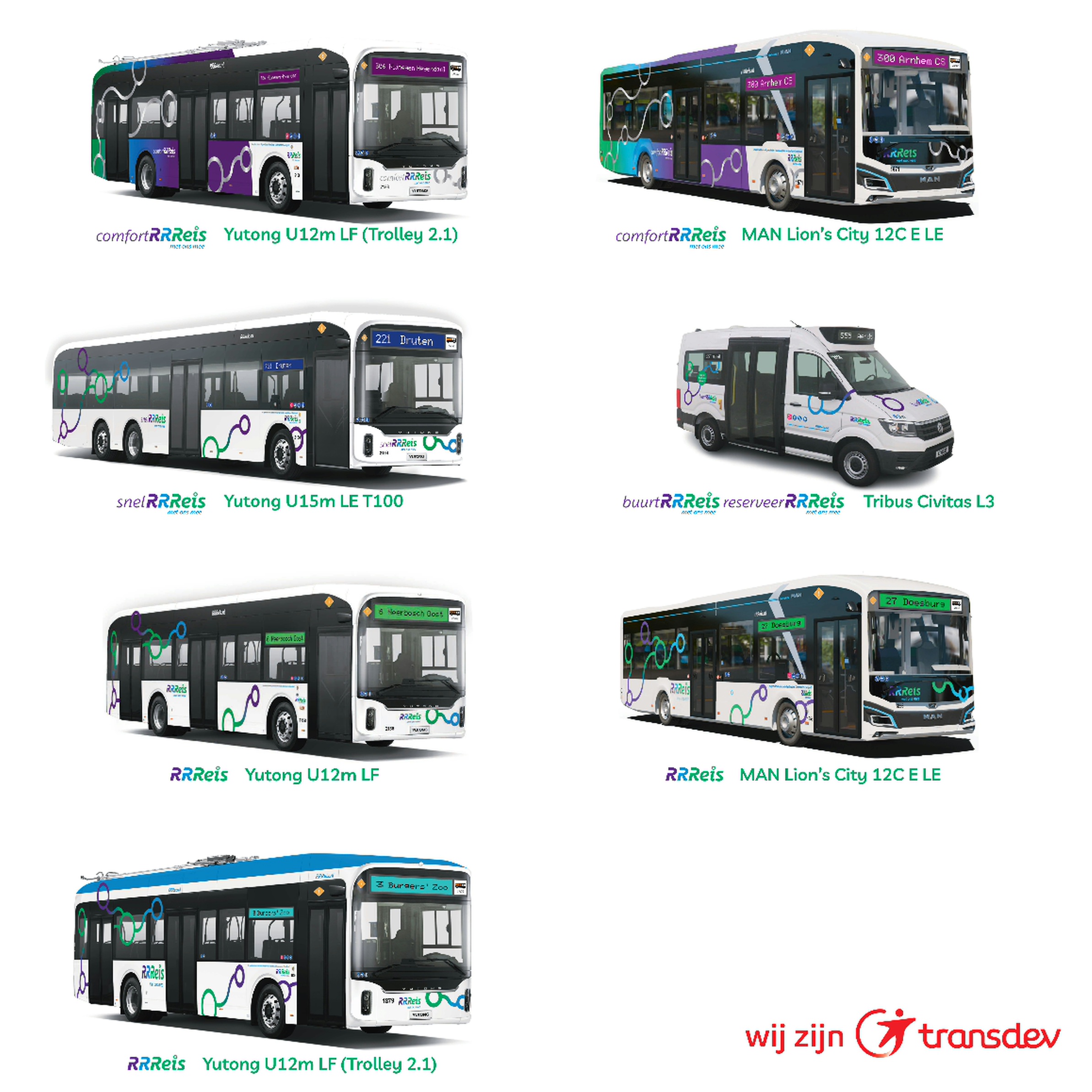 A Transdev 176 Yutong troli- és villanybuszt rendelt a 2026-ban induló holland koncessziójához 9 Pers doekframen voertuigen ANF page 0002 1