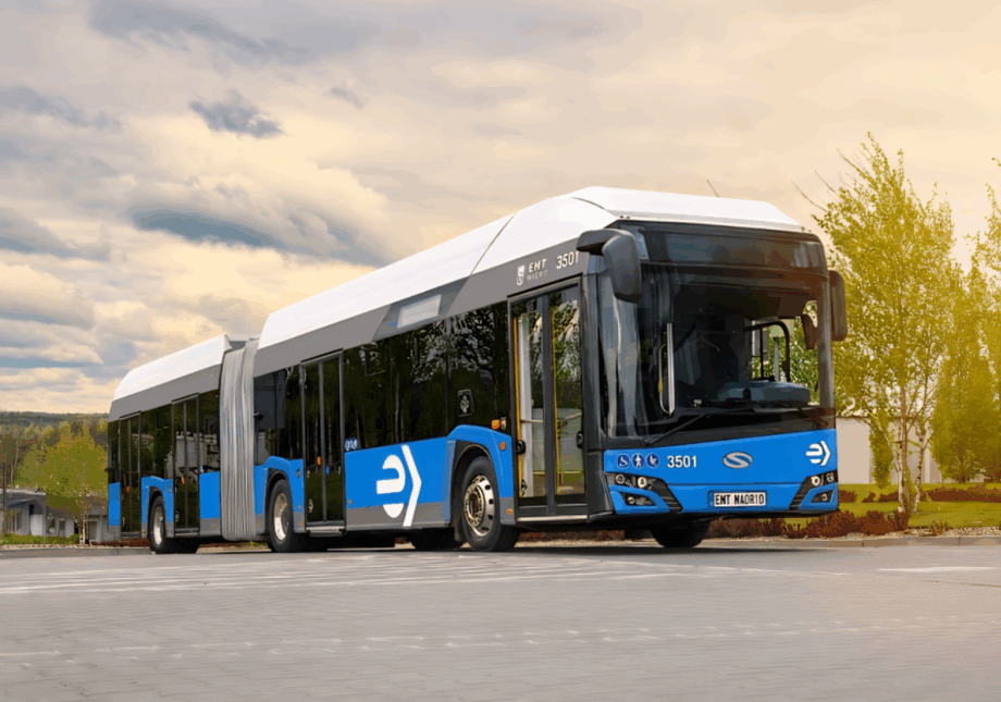 A Solaris szállíthatja az EMT Madrid első csuklós villanybuszait