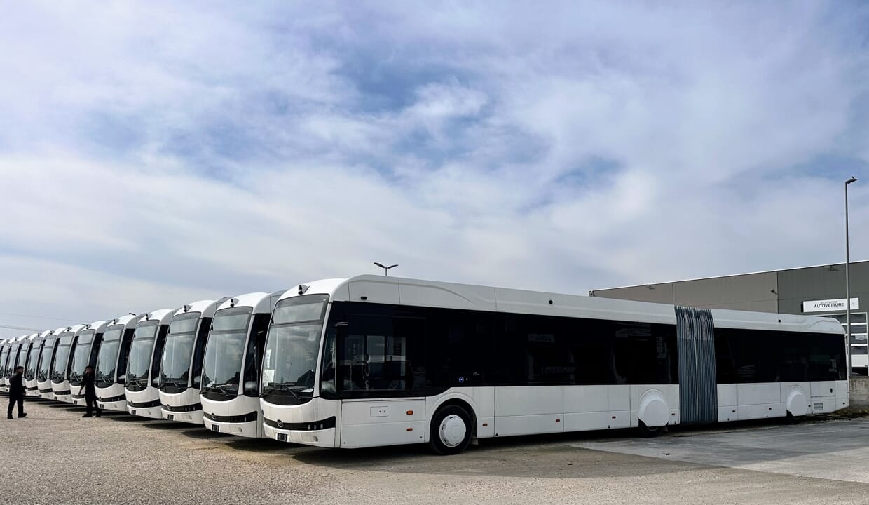 Megérkezett Taranto jövőbeli BRT-hálózatának első 30 elektromos BYD autóbusza