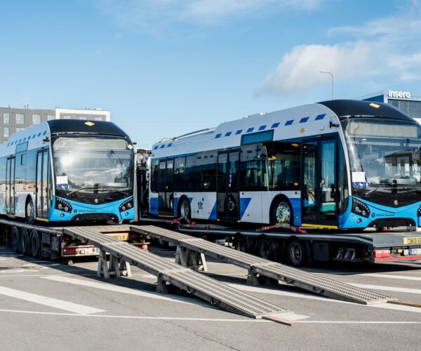 Megérkeztek Tallinn első Škoda trolibuszai, közeleg az üzem újraindítása