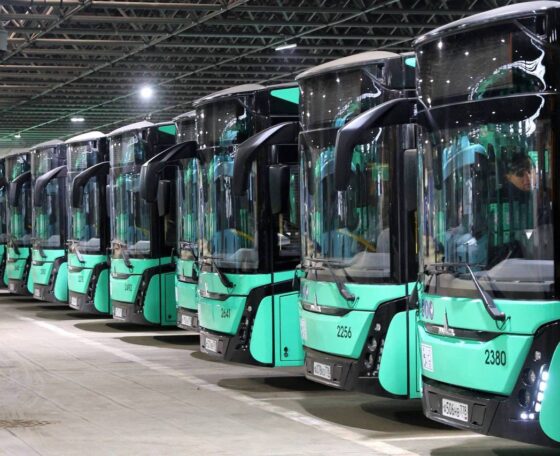 Száz új MAZ villanybusz kezdte meg szolgálatát Szentpéterváron