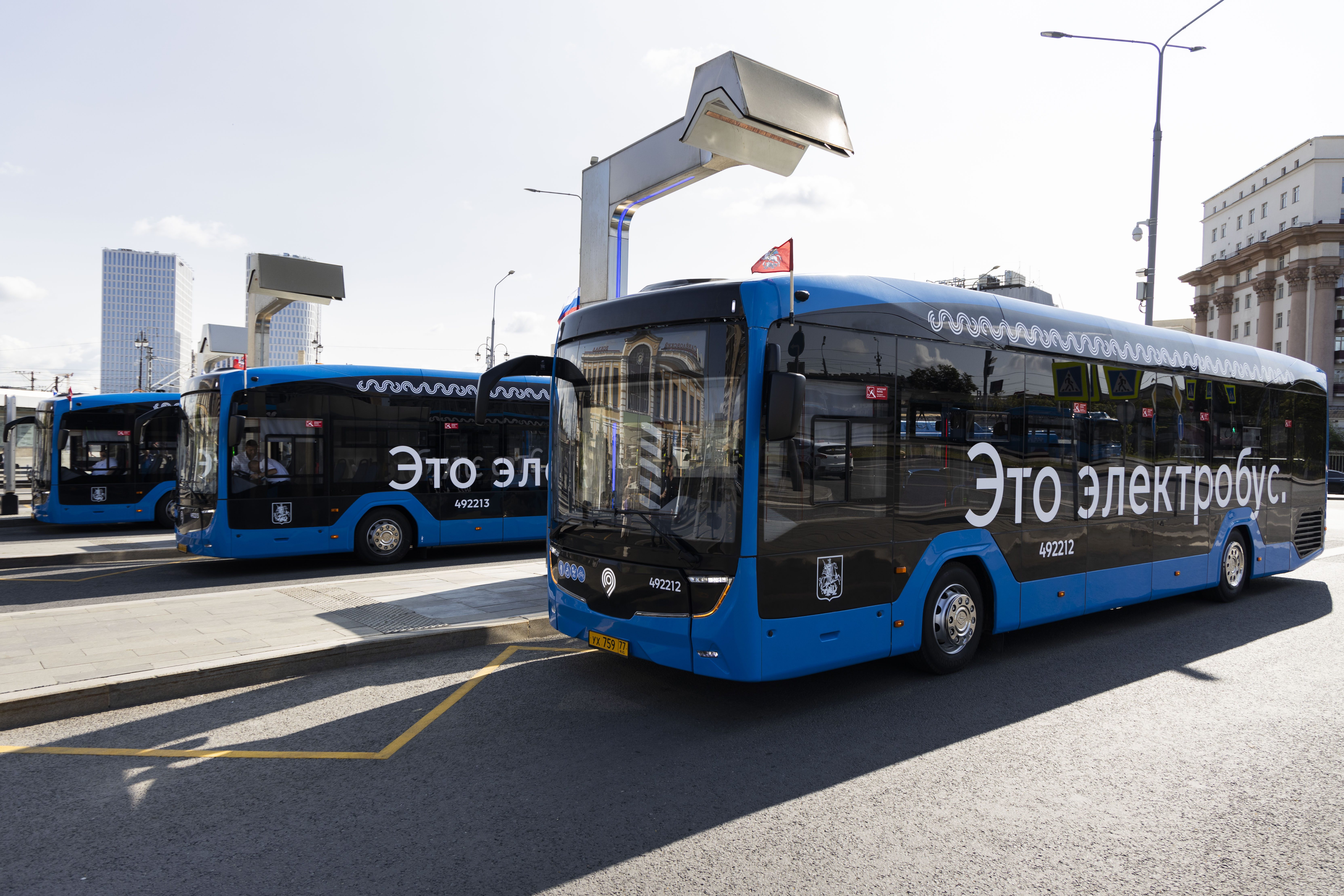 Már 440 újgenerációs villanybuszt szállított Moszkvába a KAMAZ
