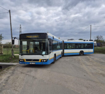Debreceni eredetű használt Volvo-Alfa Cívis 18-asokkal erősít Pécsen a Tüke Busz