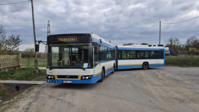 Debreceni eredetű használt Volvo-Alfa Cívis 18-asokkal erősít Pécsen a Tüke Busz
