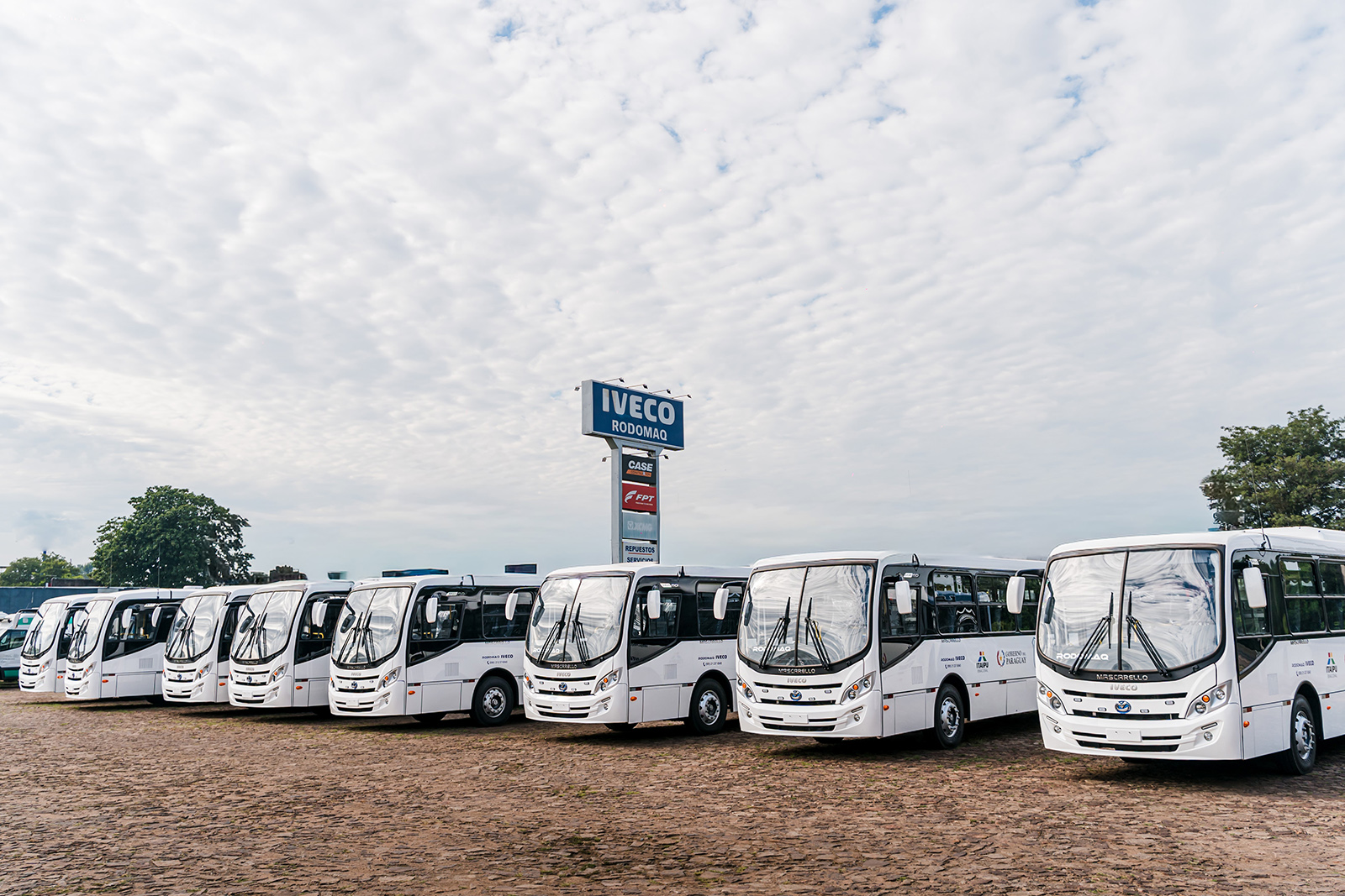 Mascarello karosszériás Iveco autóbuszokkal erősít a paraguayi rendőrség