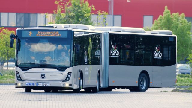 Újabb Citaro hibrideket vált ki Kecskemét: ezúttal hat új Mercedes-Benz Conecto G érkezett a városba