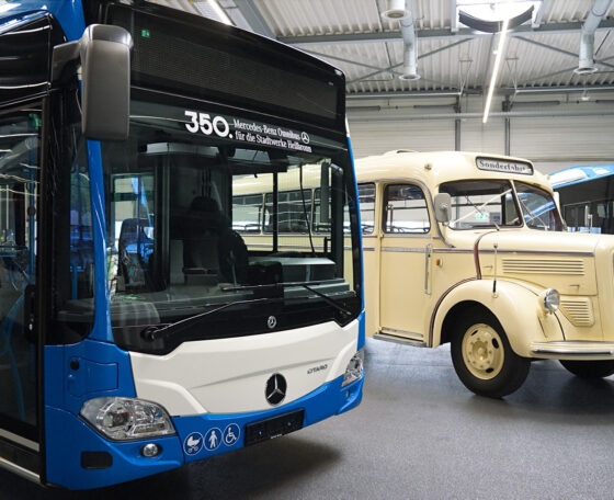 Átadták Heilbronn háromszázötvenedik Mercedes-Benz autóbuszát