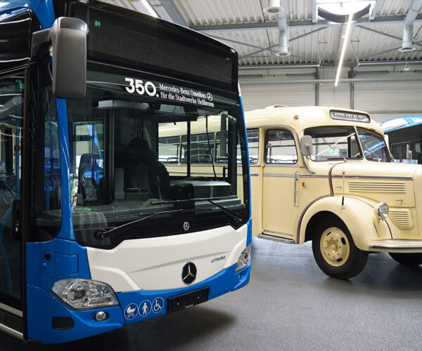 Átadták Heilbronn háromszázötvenedik Mercedes-Benz autóbuszát