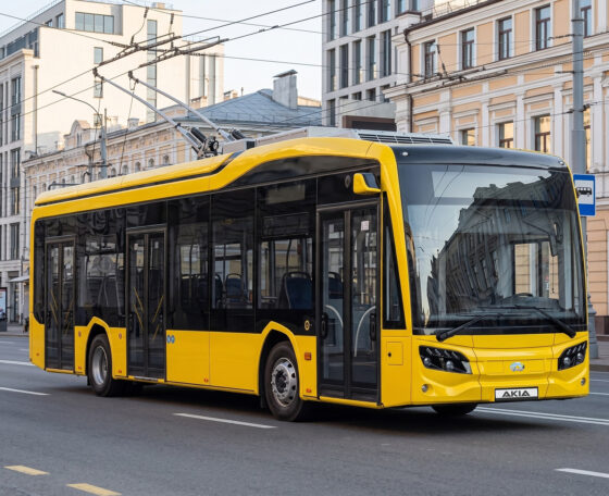 Leszállította századik ukrán megrendelésre készült trolibuszát az AKIA