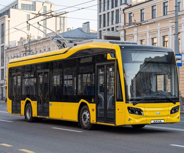 Leszállította századik ukrán megrendelésre készült trolibuszát az AKIA