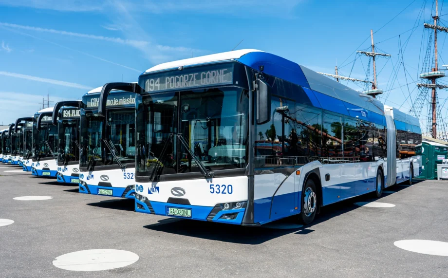 Új Solaris Urbino 18 electric autóbuszok érkeztek Gdyniába 1 4334480 Nowe autobusy wejda niebawem do eksploatacji c 160 95 2810 1745 1