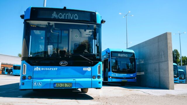 Elkészült az ArrivaBus Andor utcai villanybusz depója, a töltési rendszert a Kempower szállította