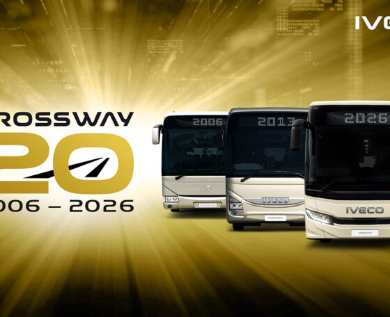 Húszéves az Iveco Bus ikonikus sikermodellje, a Crossway