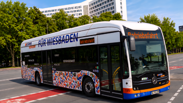 Nincs visszatérés a dízelbuszokhoz: Wiesbaden folytatja a villamosítást