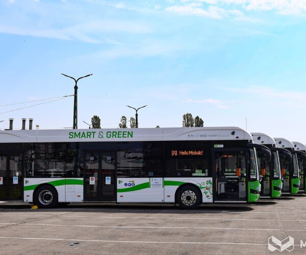Újabb hat BYD eBus K9UD autóbusszal bővült Miskolc elektromos járműparkja
