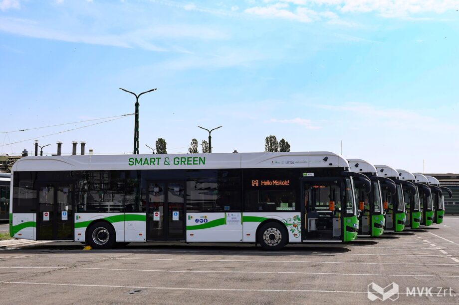 Újabb hat BYD eBus K9UD autóbusszal bővült Miskolc elektromos járműparkja 1 711985541 1443433521155713 4994309096306258564 n