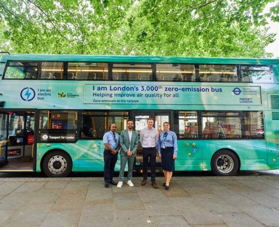 Átlépte a 3000 darabot a Londonban szolgáló elektromos buszok száma