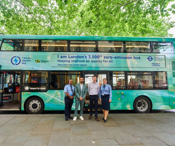 Átlépte a 3000 darabot a Londonban szolgáló elektromos buszok száma