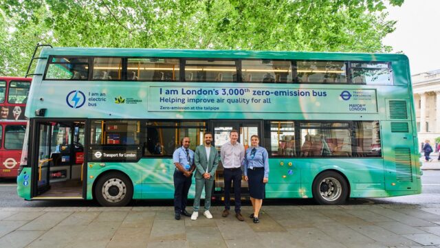 Átlépte a 3000 darabot a Londonban szolgáló elektromos buszok száma