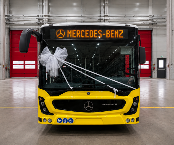 Elkészült az első Otokar-gyártású Mercedes-Benz Conecto