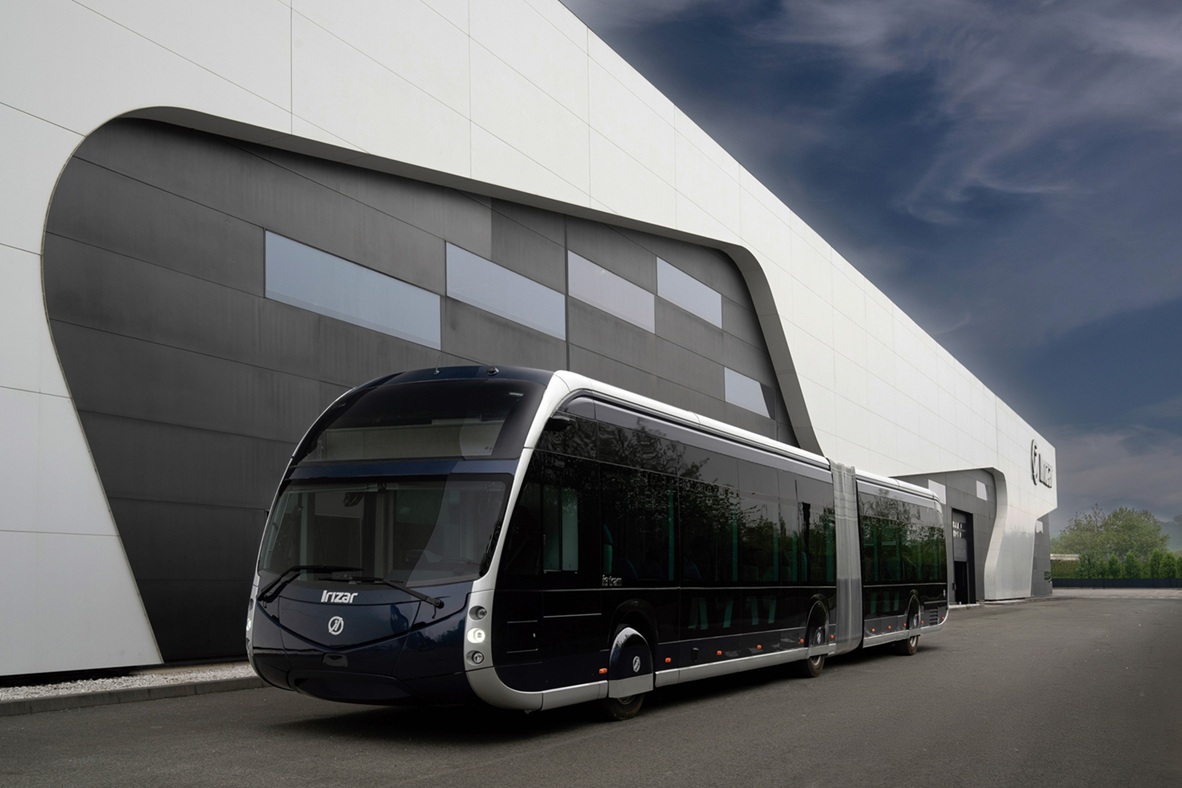 Párizsban mutatkozott be az Irizar megújult BRT-villanybusza 2 ie tram Eff 268