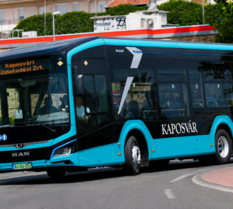Két MAN villanymidivel indul Kaposvár flottamegújítási programja
