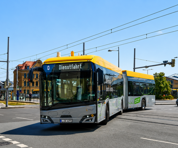 Megduplázza villanybuszflottáját Lipcse