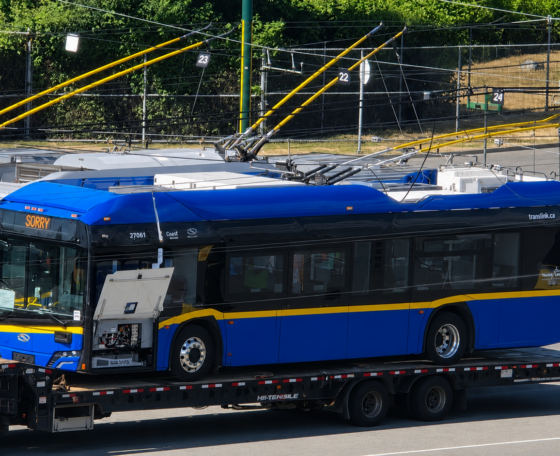 Megérkezett Kanadába a TransLink első Solaris Trollinója, hamarosan befut a csuklós prototípus is