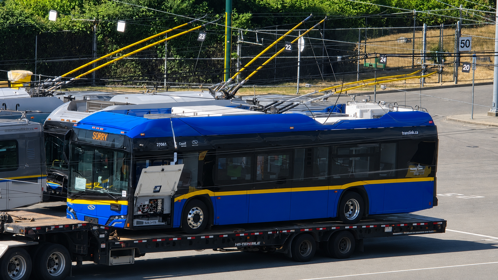 Megérkezett Kanadába a TransLink első Solaris Trollinója, hamarosan befut a csuklós prototípus is