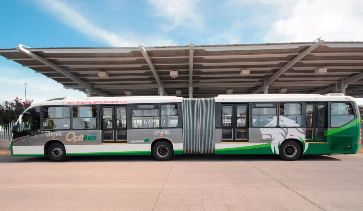 BRT-rendszerek: a kötöttpályás közlekedés rugalmas alternatívái 11 optibus leon 1 cikkbe